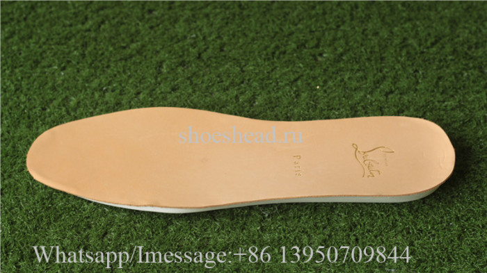 Christian Louboutin Spike Flat High Top Sneaker Golden Rivet