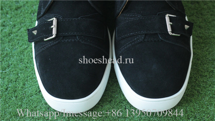 Christian Louboutin Nono Strap Black Suede