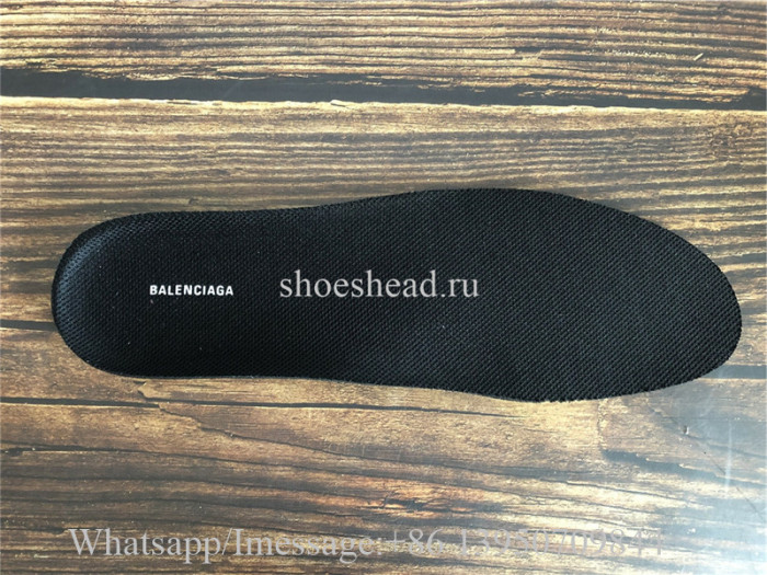 Balenciaga Triple-S Washed Old Show Sneakers All Black