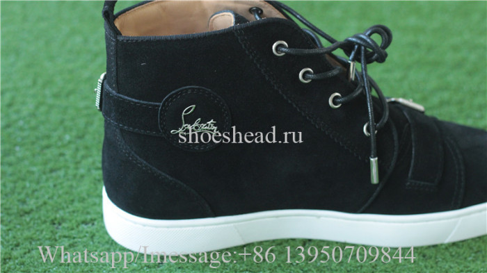 Christian Louboutin Nono Strap Black Suede