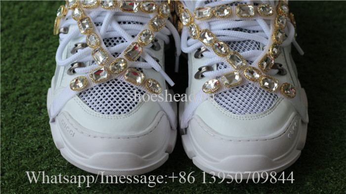 Gucci Flashtrek Sneaker With Removable Crystals