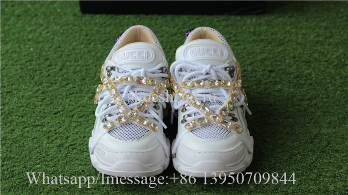 Gucci Flashtrek Sneaker With Removable Crystals