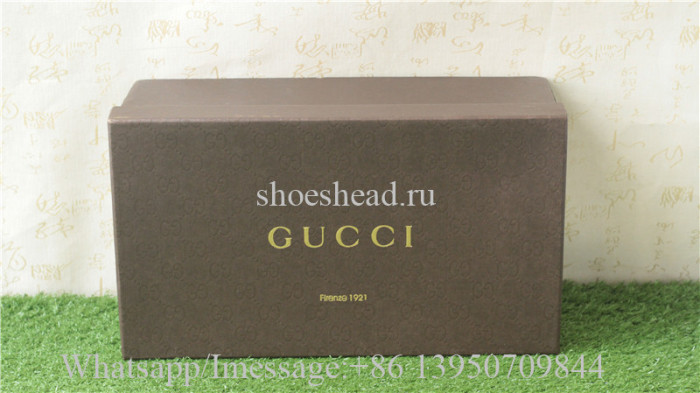 Gucci Loafer Shoes Black Leather