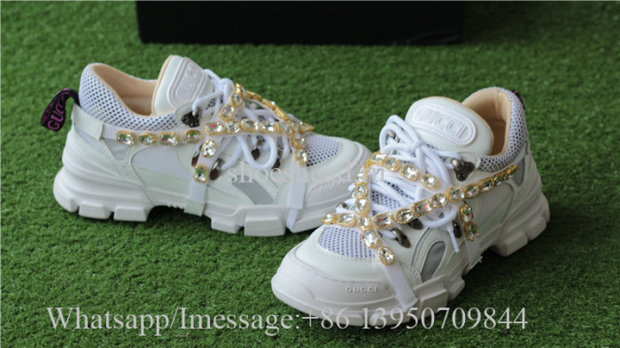 Gucci Flashtrek Sneaker With Removable Crystals