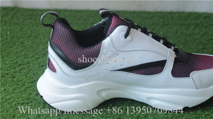 Dior Homme B22 Trainer Sneaker White Purple