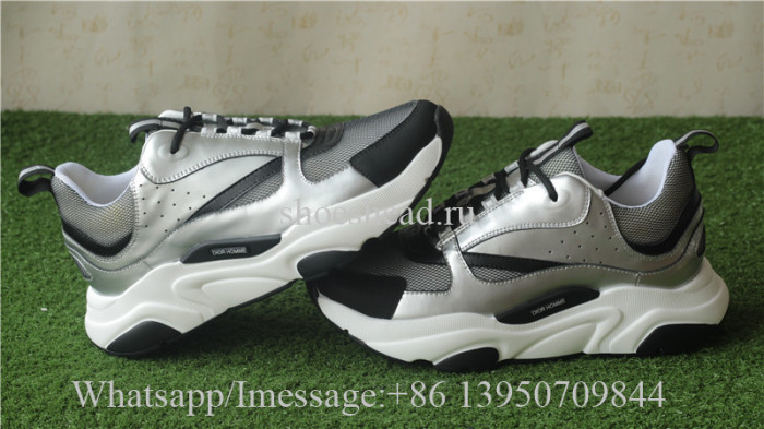 Dior Homme B22 Trainer Sneaker Silver Black White