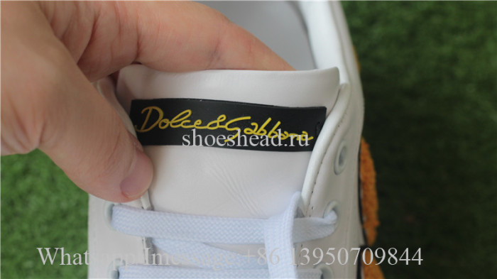 Dolce Gabbana King Patch Low Sneaker