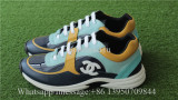 Chanel Sneaker Blue Yellow White