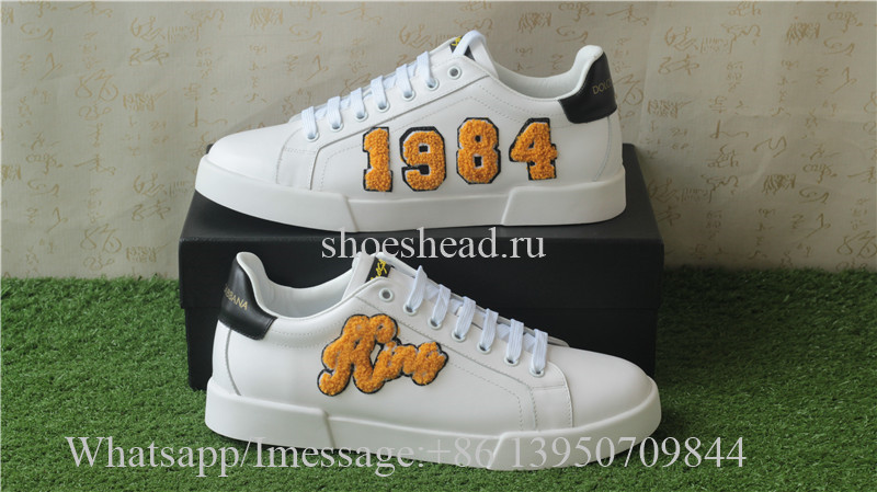 Dolce Gabbana King Patch Low Sneaker