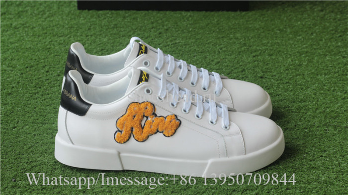 Dolce Gabbana King Patch Low Sneaker