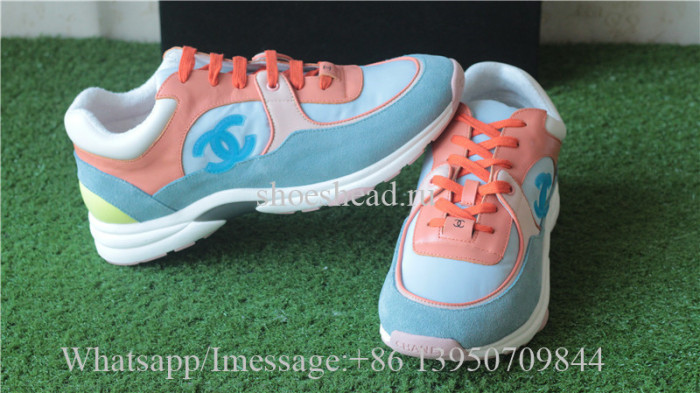 Chanel Sneaker Blue Yellow Orange