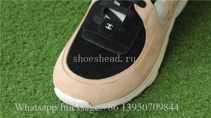 Chanel Sneaker Apricot Blue Red Black Suede