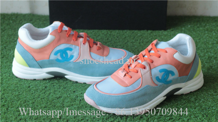 Chanel Sneaker Blue Yellow Orange