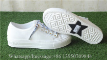 Christian Dior Low Top Sneaker White Canvas