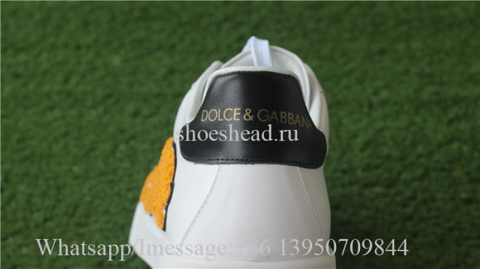 Dolce Gabbana King Patch Low Sneaker