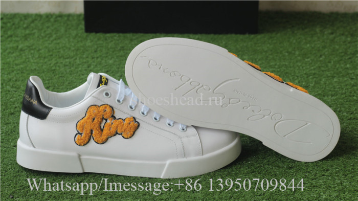 Dolce Gabbana King Patch Low Sneaker