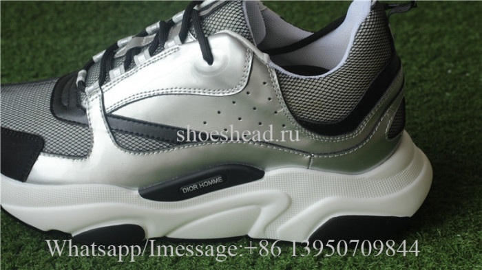 Dior Homme B22 Trainer Sneaker Silver Black White