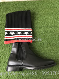 Givenchy Over The Knee Rubber Sock Boot