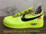 Off White x Nike Air Force 1 Low Volt