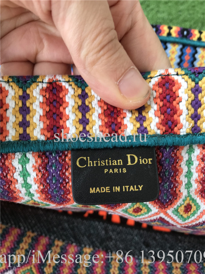 Christian Dior Book Tote bag M1286 Orange