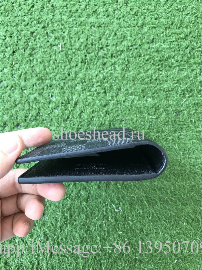 Louis Vuitton Black Leather Wallet