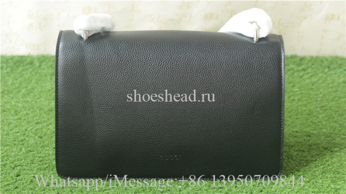 Gucci Black Leather Shoulder Bag