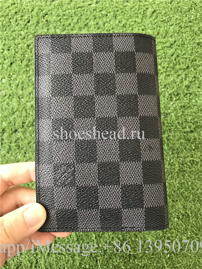 Louis Vuitton Black Leather Wallet