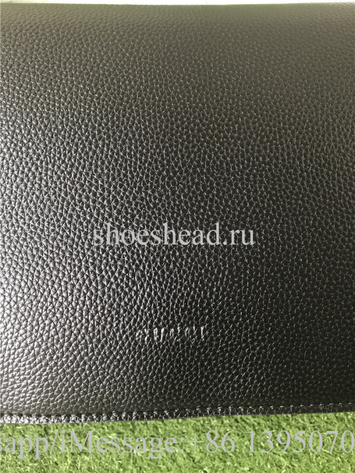 Gucci Black Leather Shoulder Bag