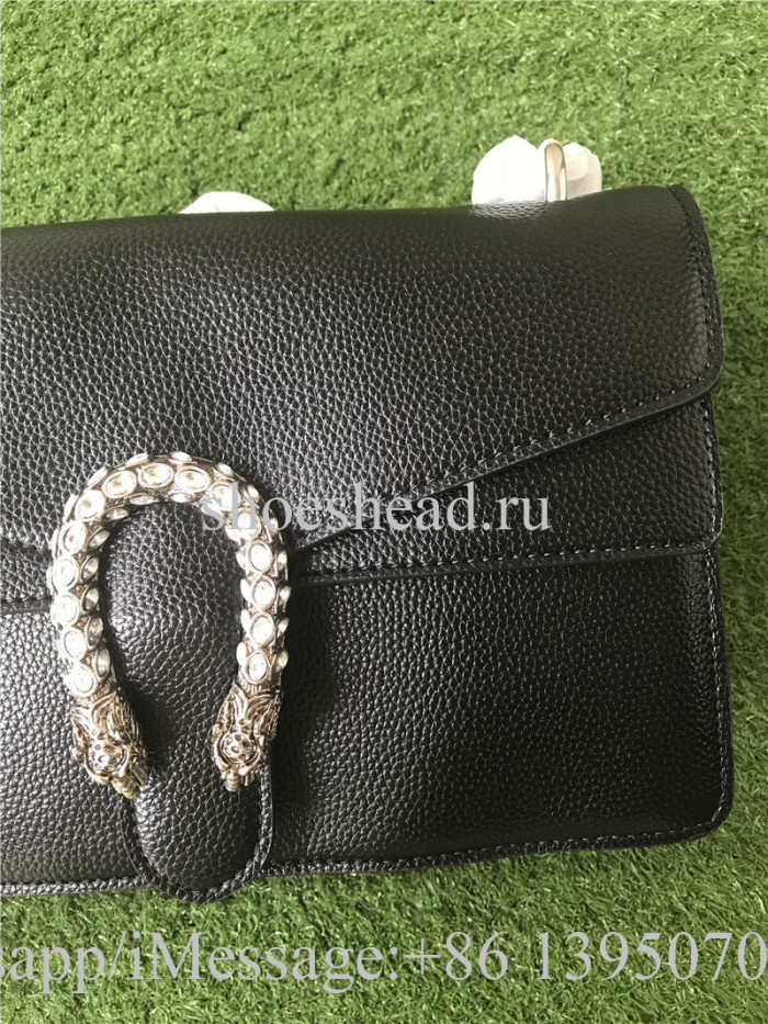 Gucci Black Leather Shoulder Bag