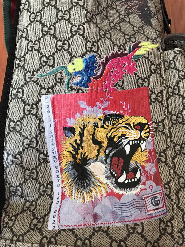 Original Gucci Courrier Soft GG Supreme Backpack