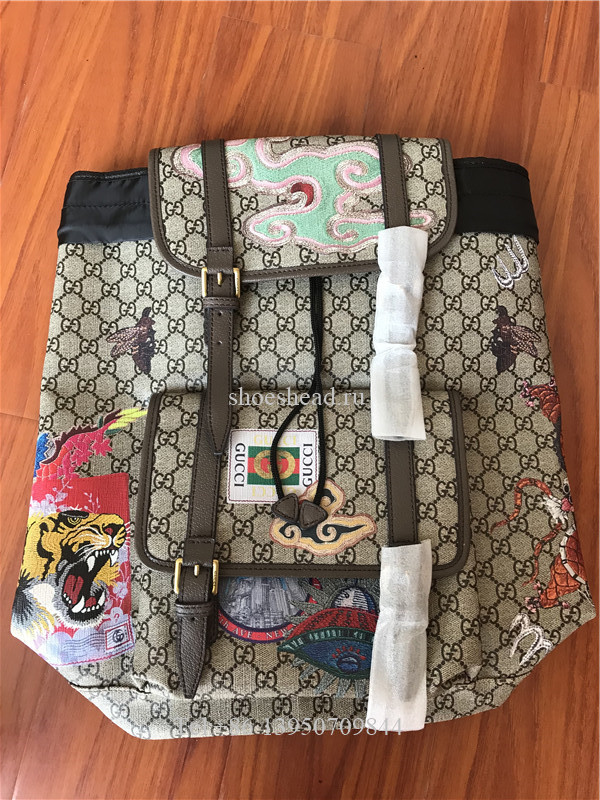 Original Gucci Courrier Soft GG Supreme Backpack