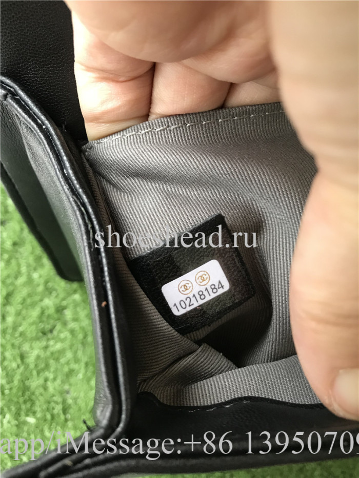Chanel Black Leather Shoulder Bag