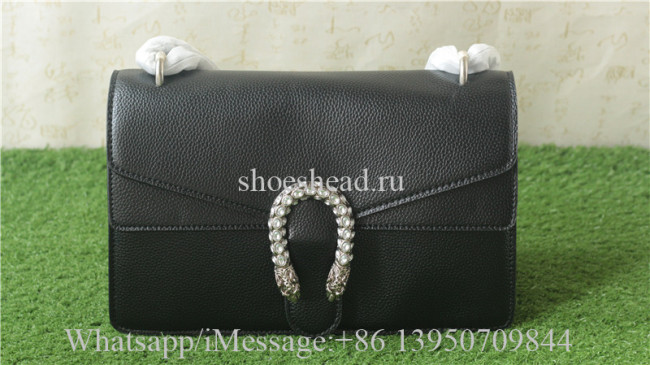 Gucci Black Leather Shoulder Bag
