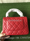 Original Chanel Red Leather Handbag