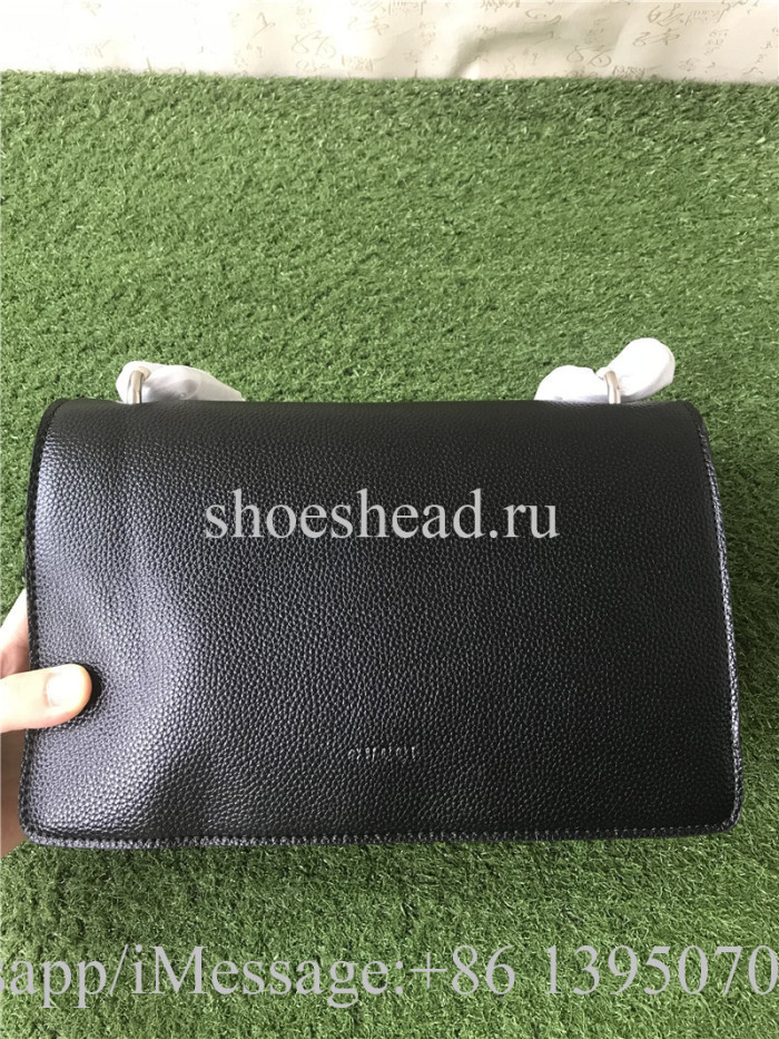Gucci Black Leather Shoulder Bag