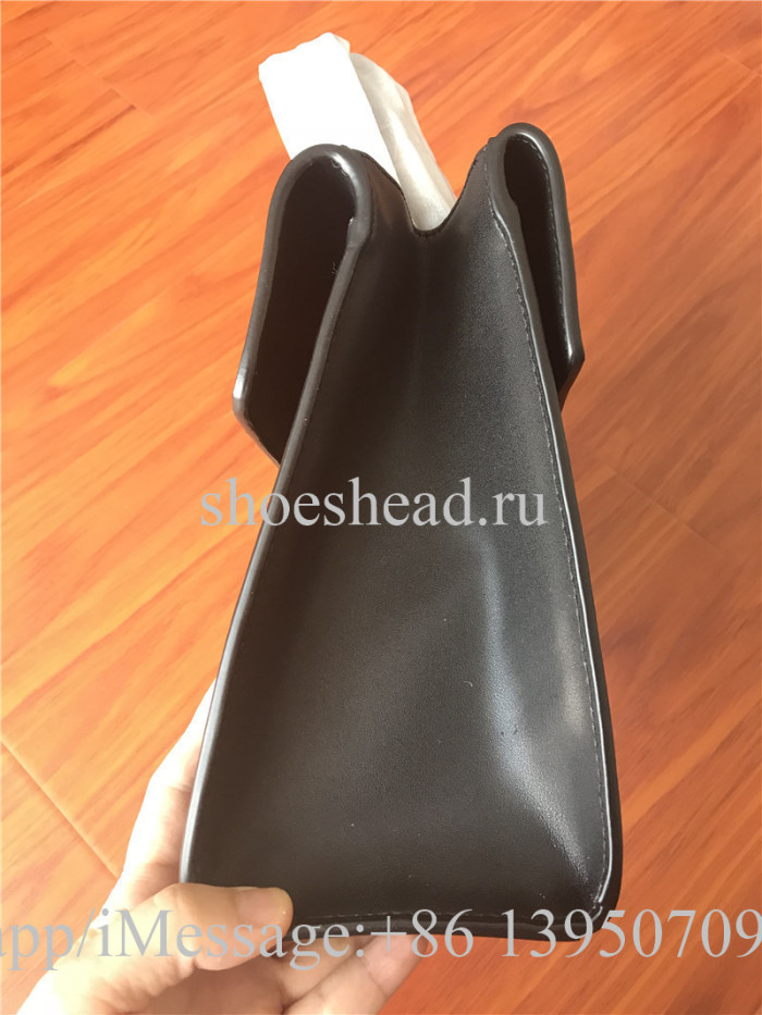 Gucci Monogram Black Leather Bag