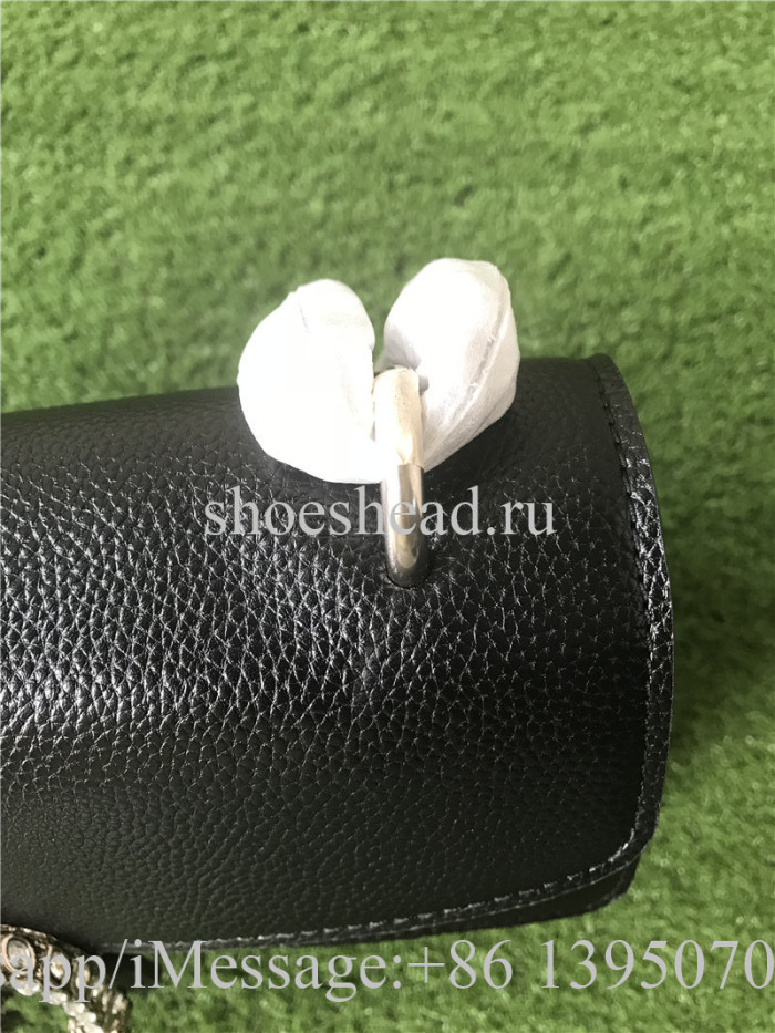 Gucci Black Leather Shoulder Bag