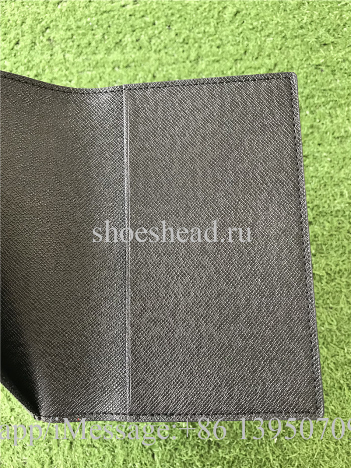 Louis Vuitton Black Leather Wallet