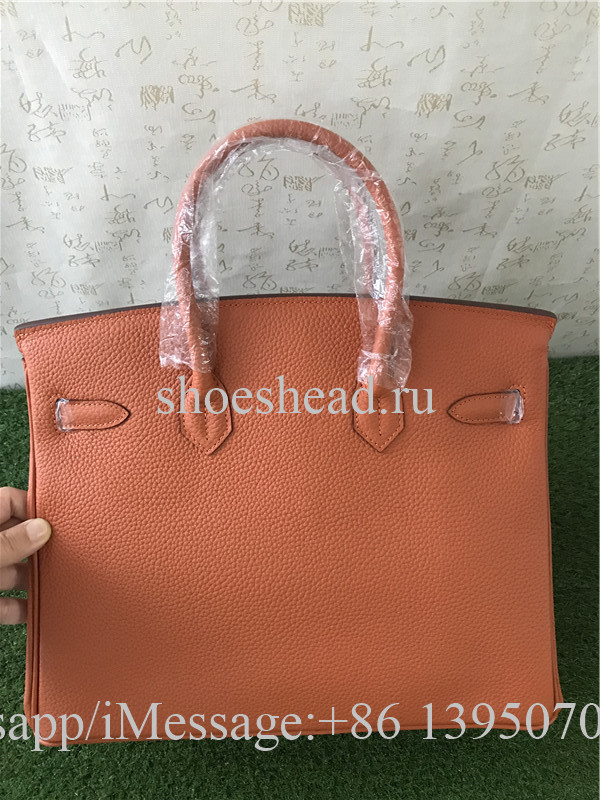 Hermes Orange Handbag