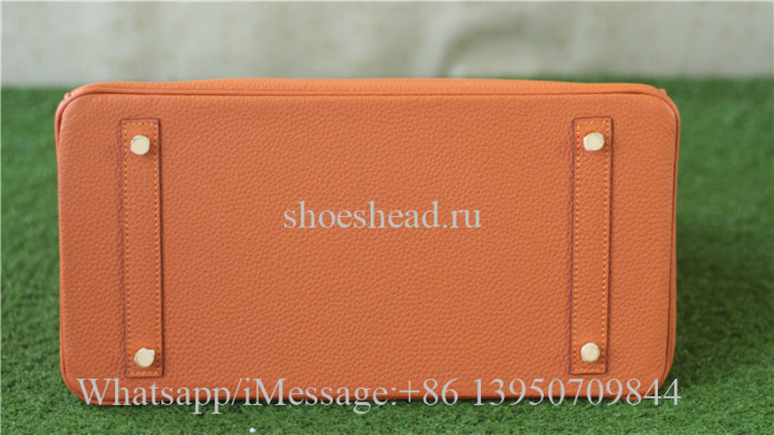 Hermes Orange Handbag
