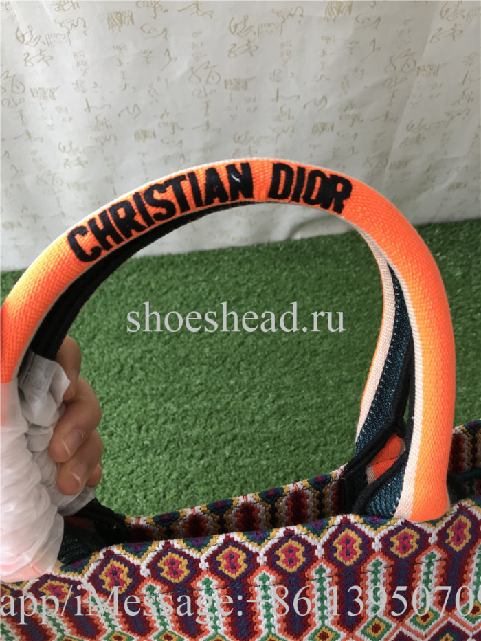 Christian Dior Book Tote bag M1286 Orange