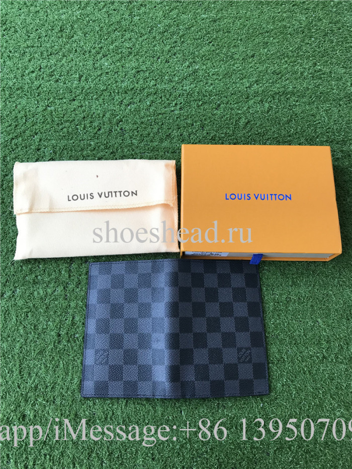 Louis Vuitton Black Leather Wallet