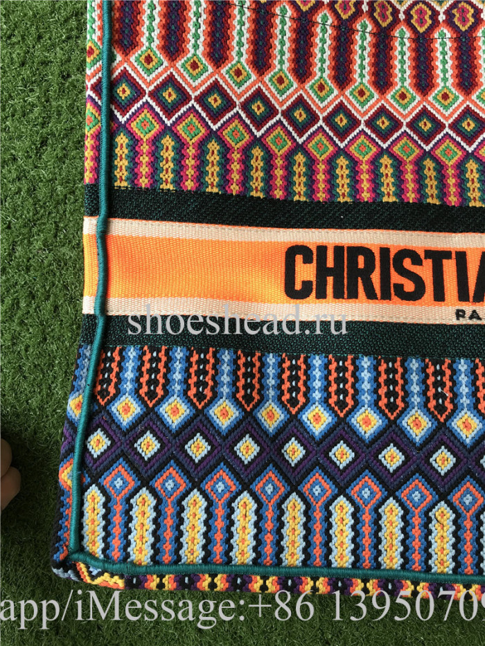 Christian Dior Book Tote bag M1286 Orange