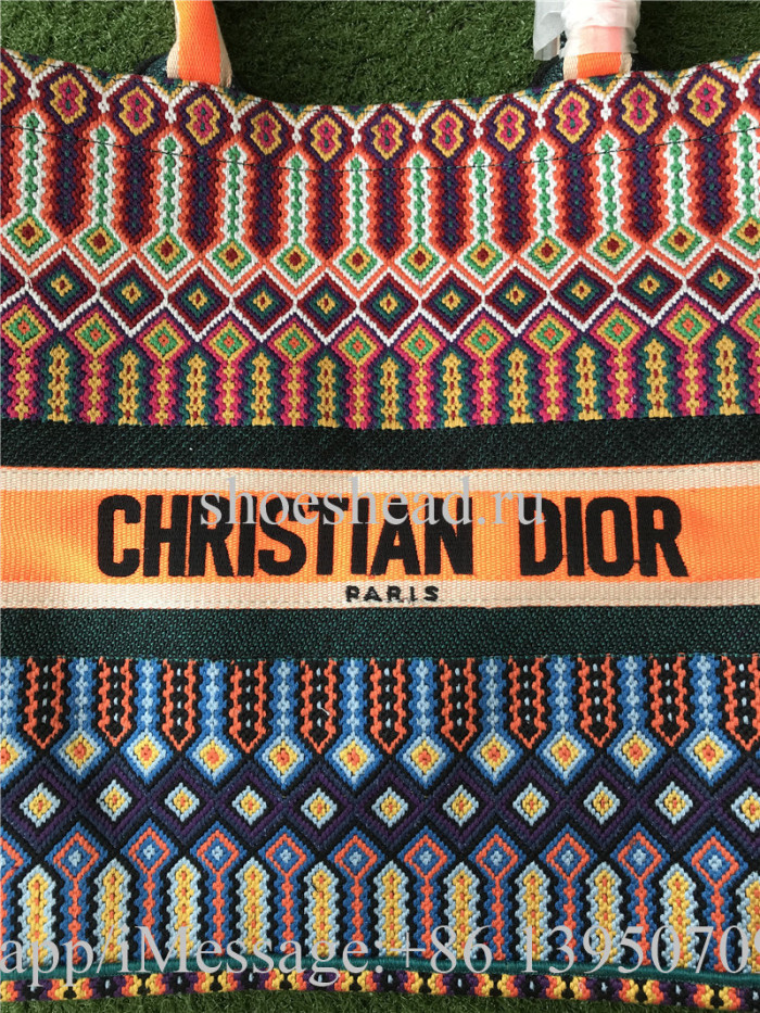 Christian Dior Book Tote bag M1286 Orange