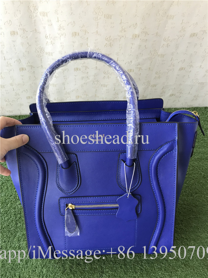 Celine Blue Bag