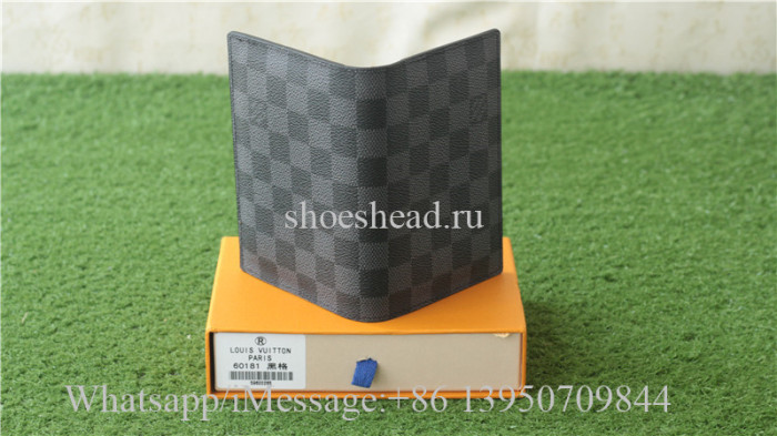 Louis Vuitton Black Leather Wallet