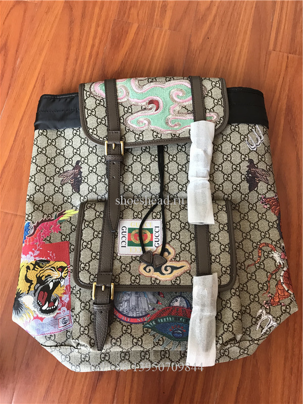 Original Gucci Courrier Soft GG Supreme Backpack