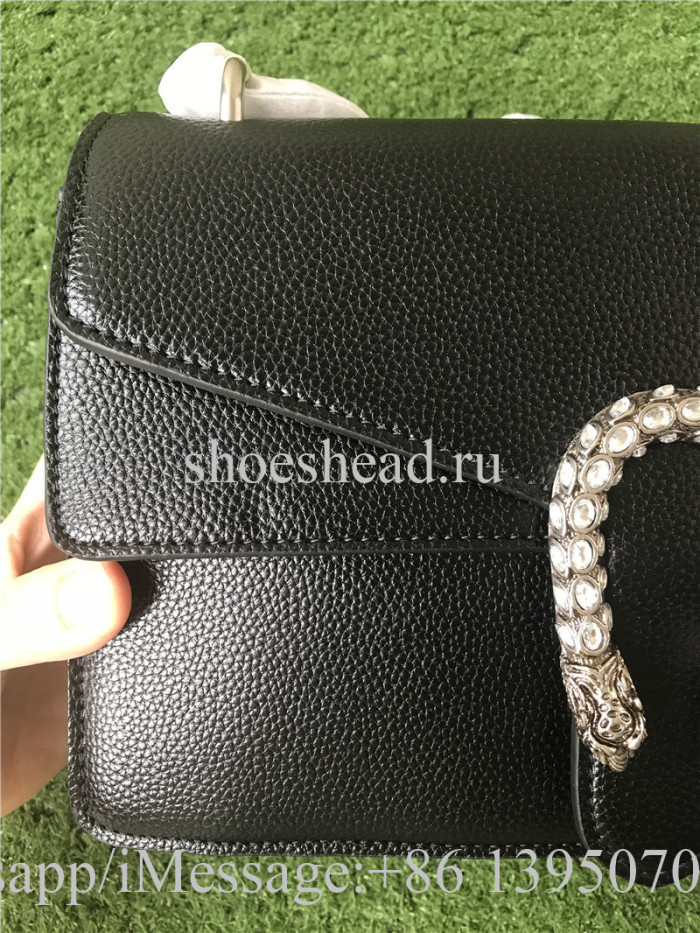 Gucci Black Leather Shoulder Bag