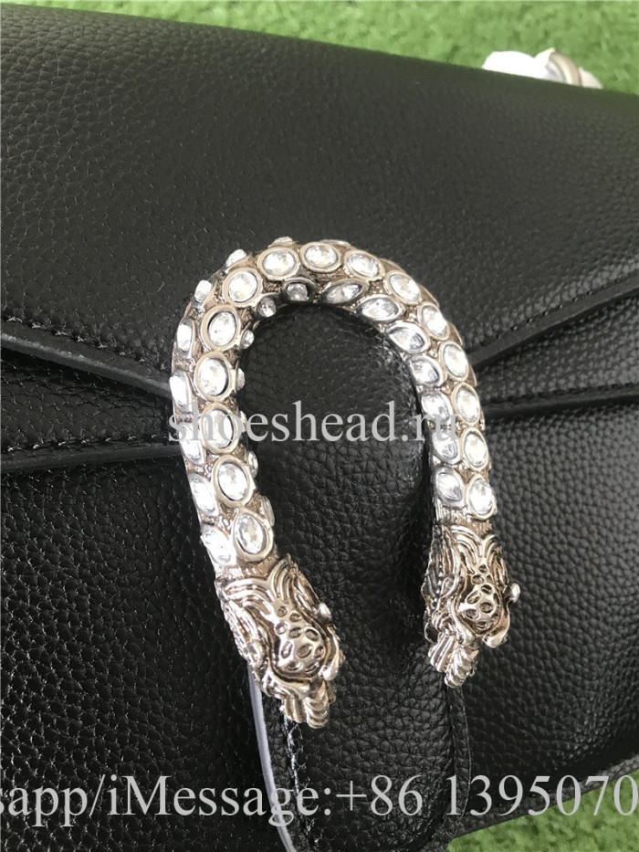 Gucci Black Leather Shoulder Bag