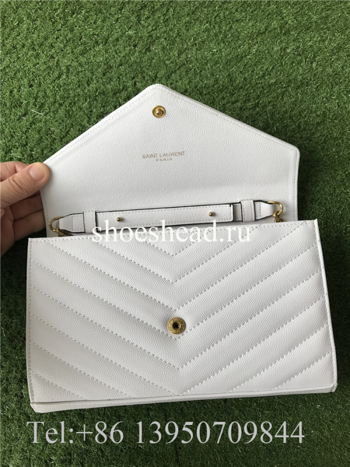 YSL Saint Laurent Shoulder Bag White